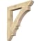 Ekena Millwork Balboa Slat Rough Sawn Bracket, Douglas Fir, 6"W x 44"D x 48"H BKT06X44X48BOA06RDF - alternate 1